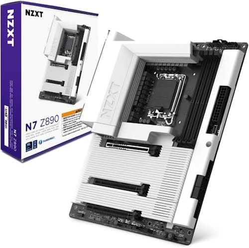 NZXT N7 Z890 Intel Z890 LGA 1851 ATX Gaming Motherboard for Core Ultra