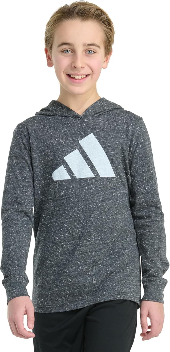 Adidas Boys Hooded Snow Tee - 50% Off