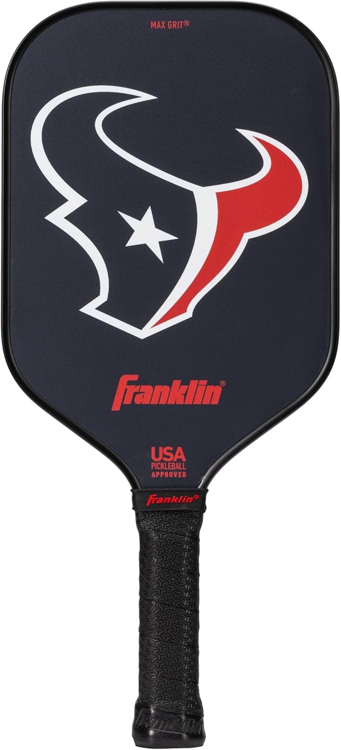 Authentic NFL Pickleball Paddle: Houston Texans