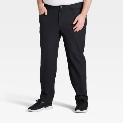 Men's Heavy Twill Pants - All In Motion™ Black 34x30