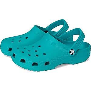 Crocs Kids' Classic Clog Shoes: Turbo Teal Color
