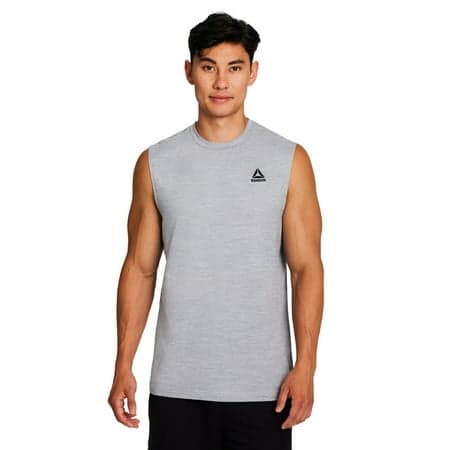 Reebok Men's and Big Men's Legacy Muscle Tee Shirt, Size XS-5XL