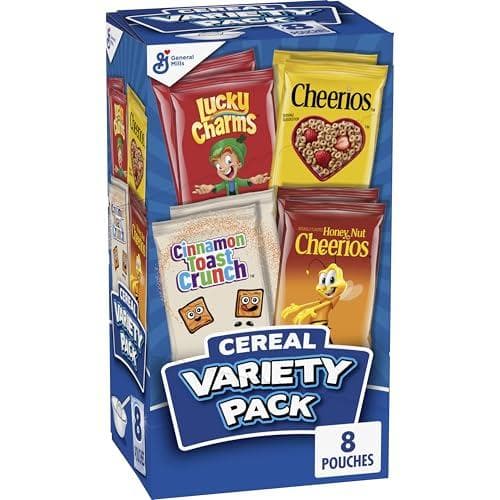 Save 58% on General Mills Breakfast Cereal Snack Pouches