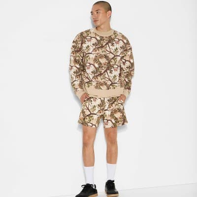 Men's Fleece Shorts - Original Use™ Beige L