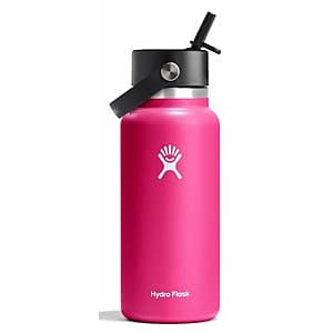 Hydro Flask Wide Mouth Insulated Water Bottle - 65% Off