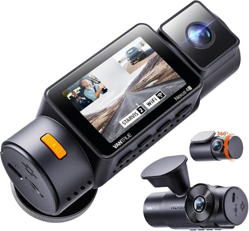 Capture the Road Ahead with Vantrue N4S 3-Channel Dash Cam