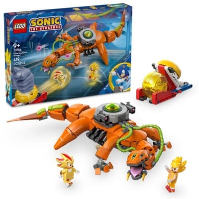 LEGO Sonic the Hedgehog Super Shadow vs. Biolizard Building Toy 77003