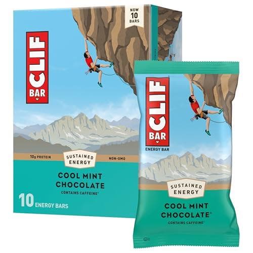 Caffeinated Fuel: 10-Pack of CLIF BARs with an Extra Boost