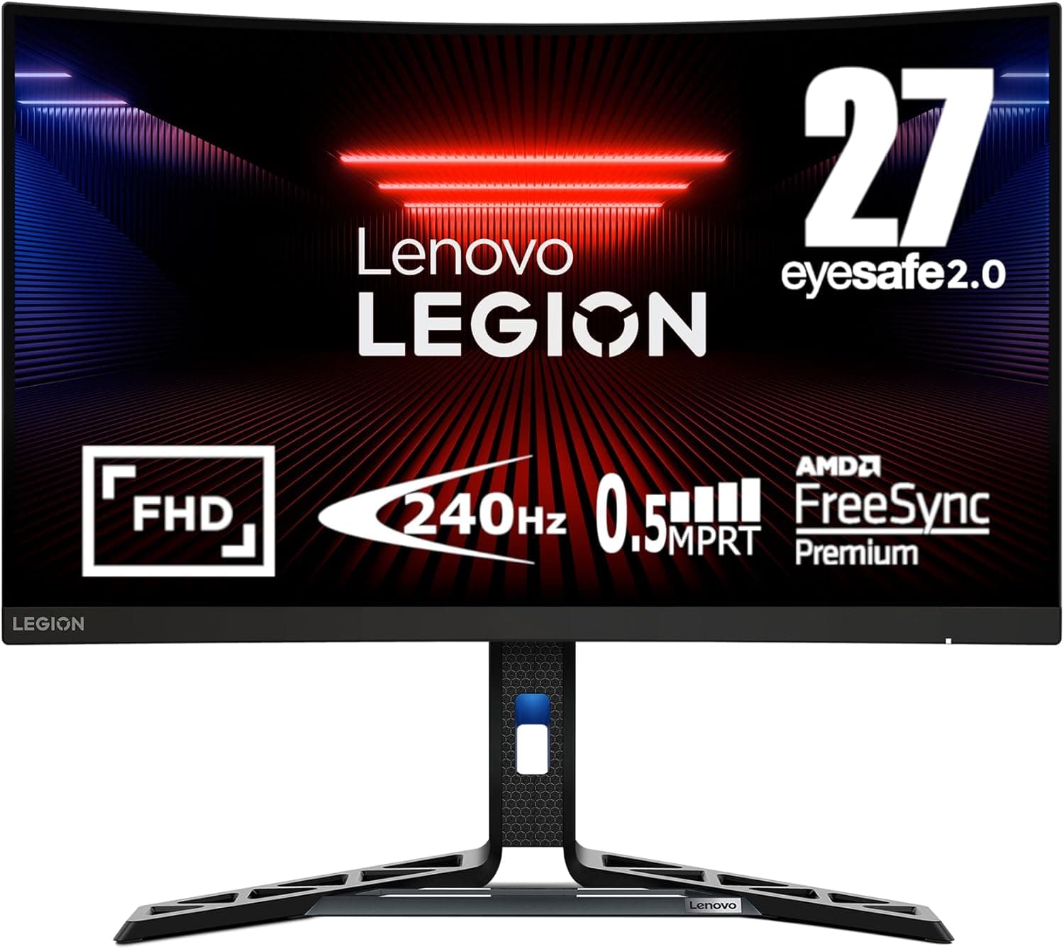 Immersive Curved Gaming Monitor: Lenovo Legion R27fc-30