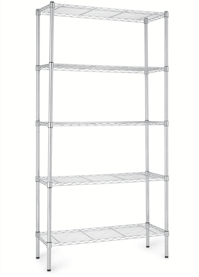 Amazon Basics 5-Shelf 1750lb Adjustable Heavy Duty Storage Shelving Unit Amazon