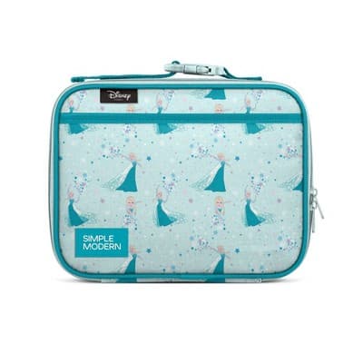 Simple Modern Hadley Classic Molded Lunch bag - Elsas Snowflake: Zipper, Polyester