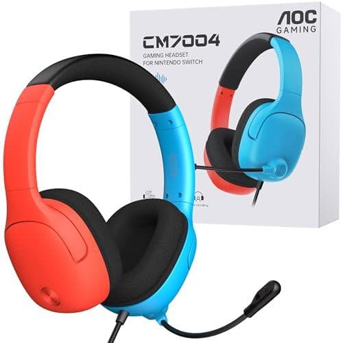 AOC Wired Gaming Headset with Microphone - 50% Off