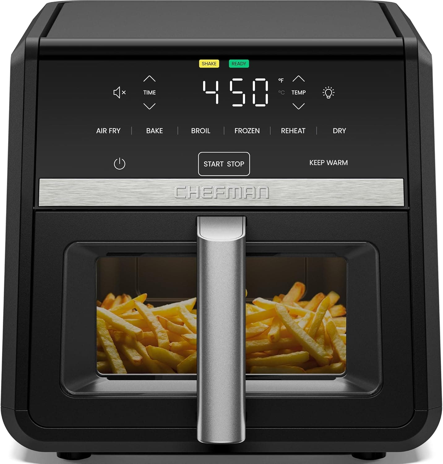 Chefman Air Fryer 9 Qt - Versatile Cooking at 450°F