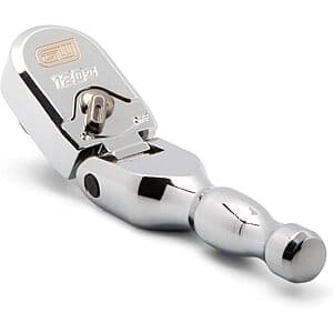 Gearwrench 3/8" Stubby Flex Head Teardrop Socket Ratchet - $31