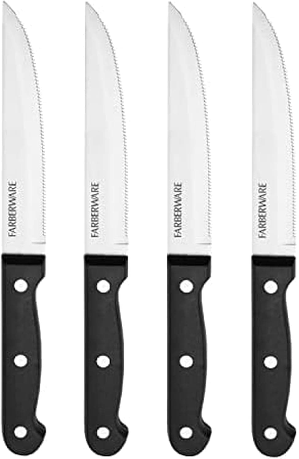 Upgrade Your Kitchen with Farberware's Razor-Sharp Steak Knives