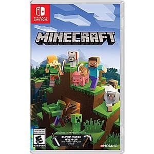 Bring the Iconic Minecraft to Your Nintendo Switch for $25 with Free Shipping