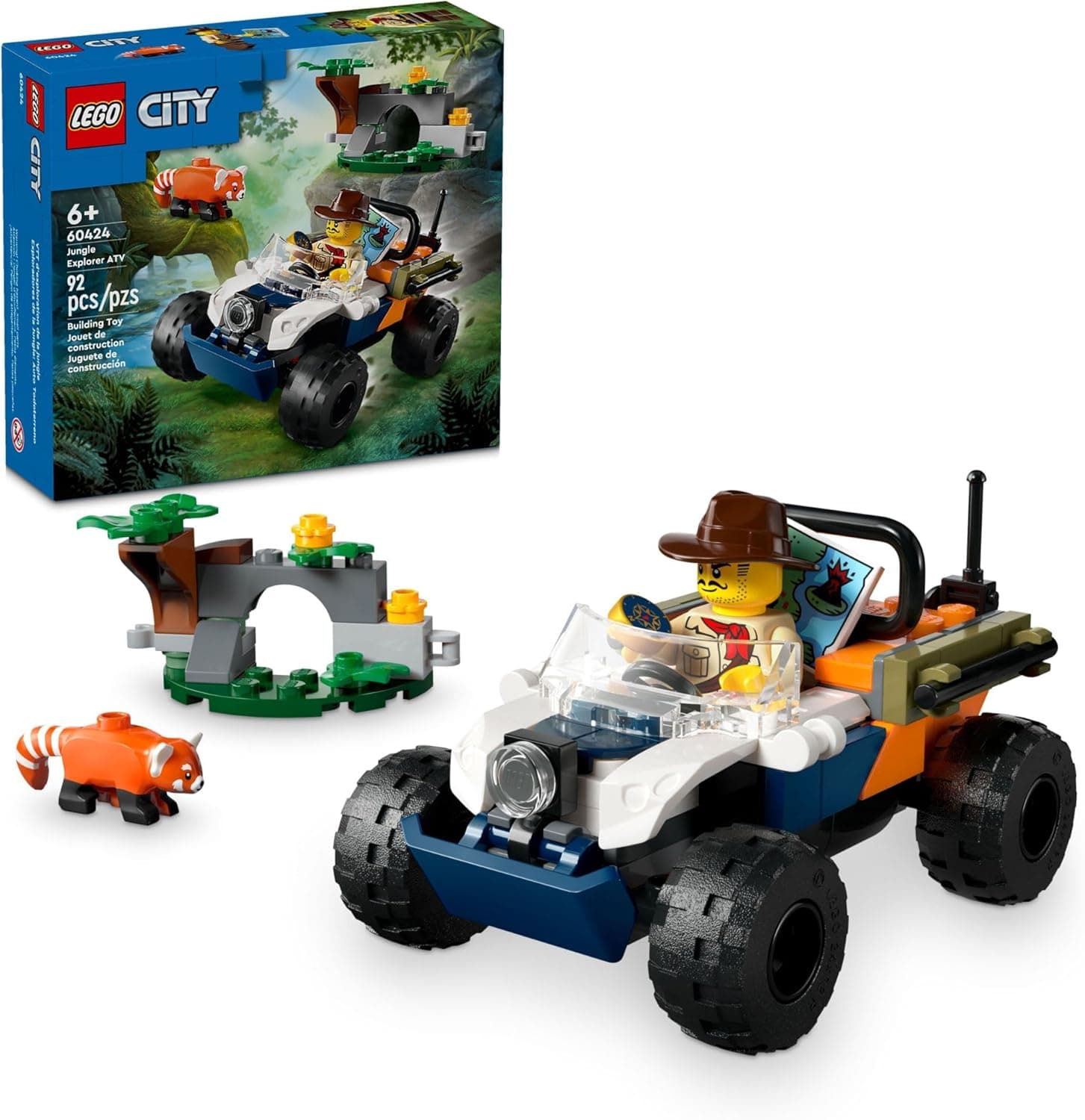 Explore the Jungle with the LEGO City ATV Toy