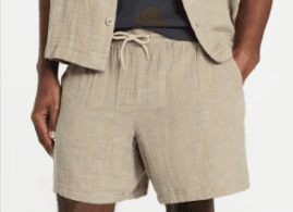 Walmart's No Boundaries Check Gauze Shorts