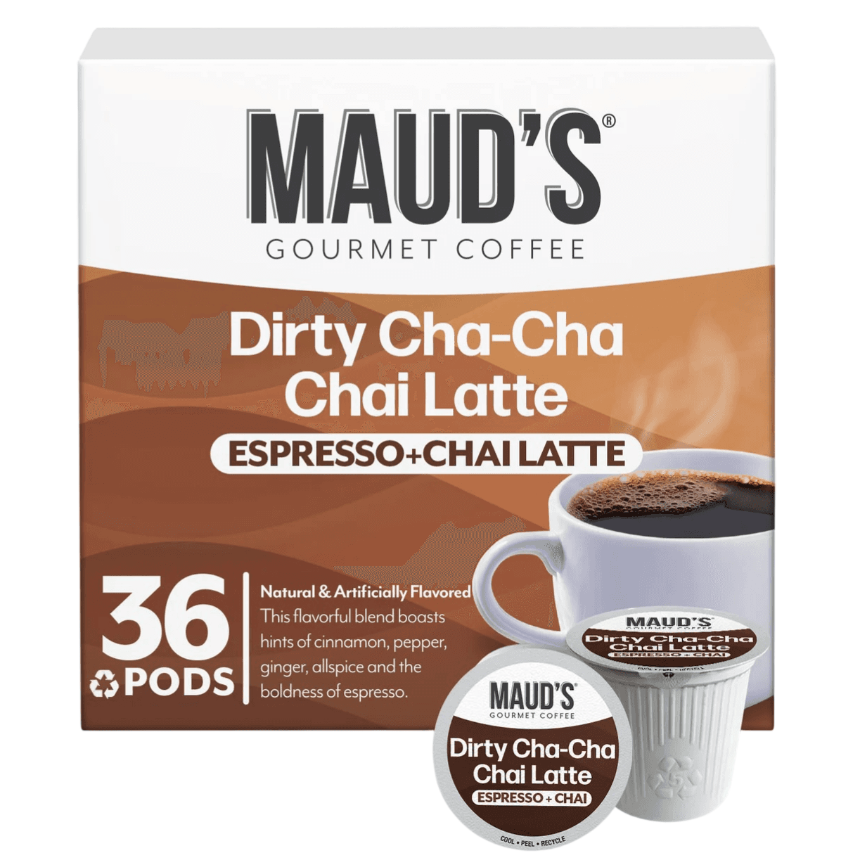 Aromatic Espresso Chai Tea Latte Pods - 35% Off