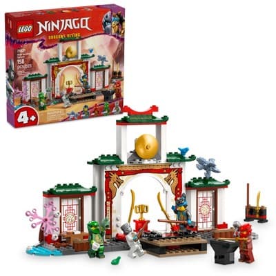 LEGO NINJAGO Ninja Spinjitzu Temple Pretend Play Building Toy 71831