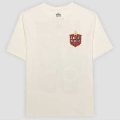Men's Lone Star Short Sleeve Graphic T-shirt - Beige M