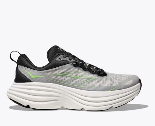Hoka Unisex Stealth/Tech Bondi 8 Cage Shoes