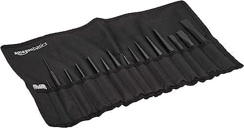 16-Piece Amazon Basics Chrome Vanadium Steel Punch and Chisel Set Amazon