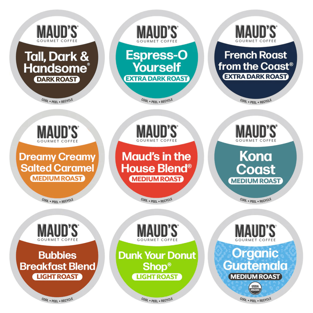 80-Count Maud's Variety Coffee Pod Pack: $28 (32% Off)