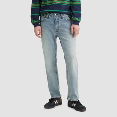 Levi's® Men's 541™ Athletic Fit Tapered Leg Jeans - Blue Denim 36x30: Heavyweight Cotton Blend, Mid Rise, Tapered Leg