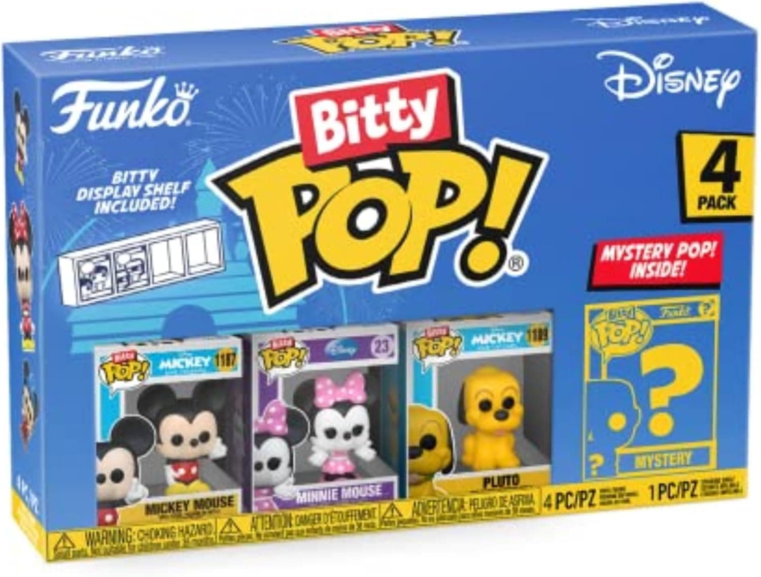 Funko Bitty POP! Disney - Mickey 4-Pack