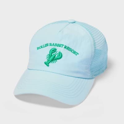 Adult Embroidered Baseball Hat Light Aqua - Roller Rabbit x Target