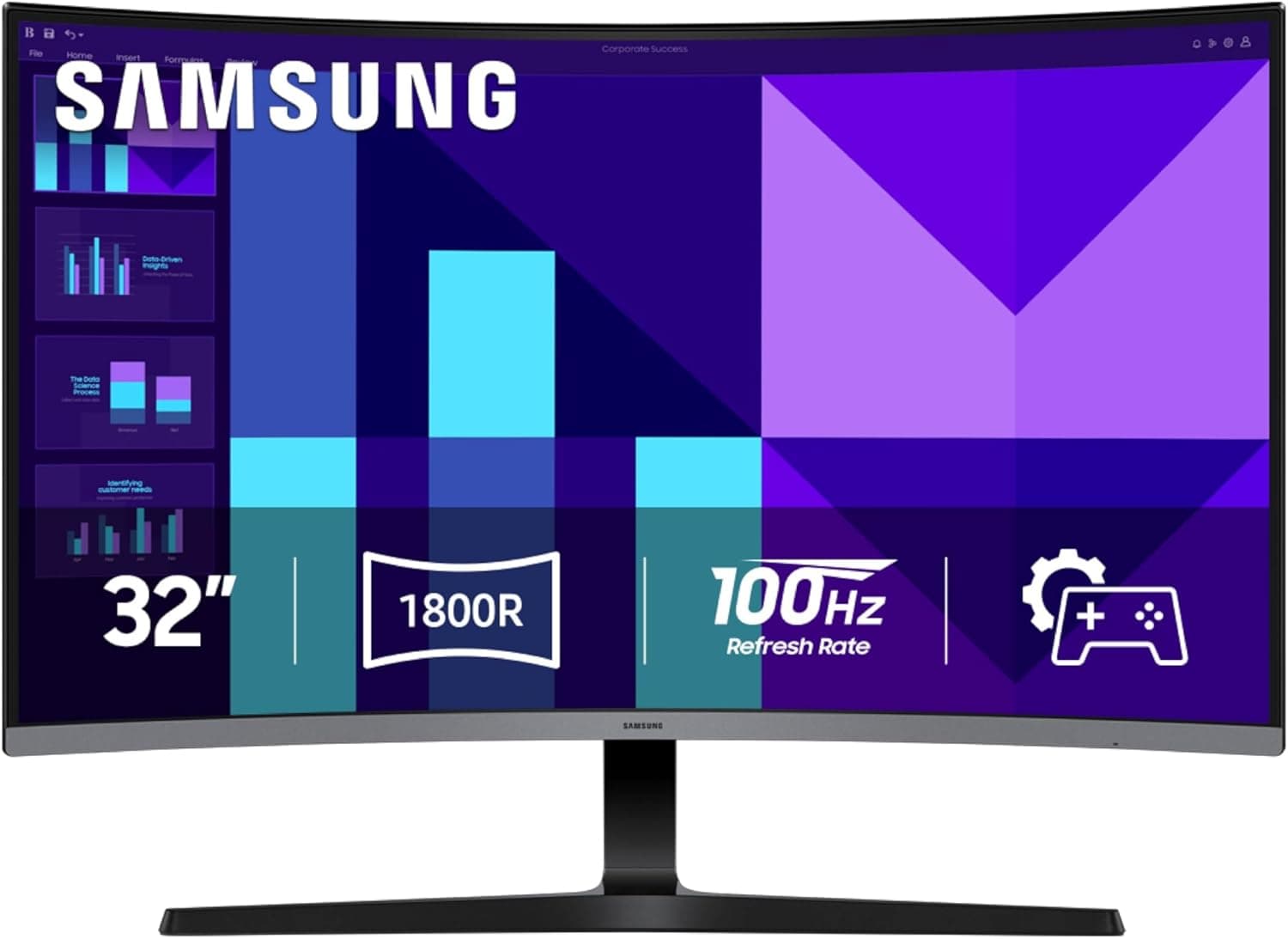 Save on Samsung's Curved 32-inch FHD Monitor with Game Mode