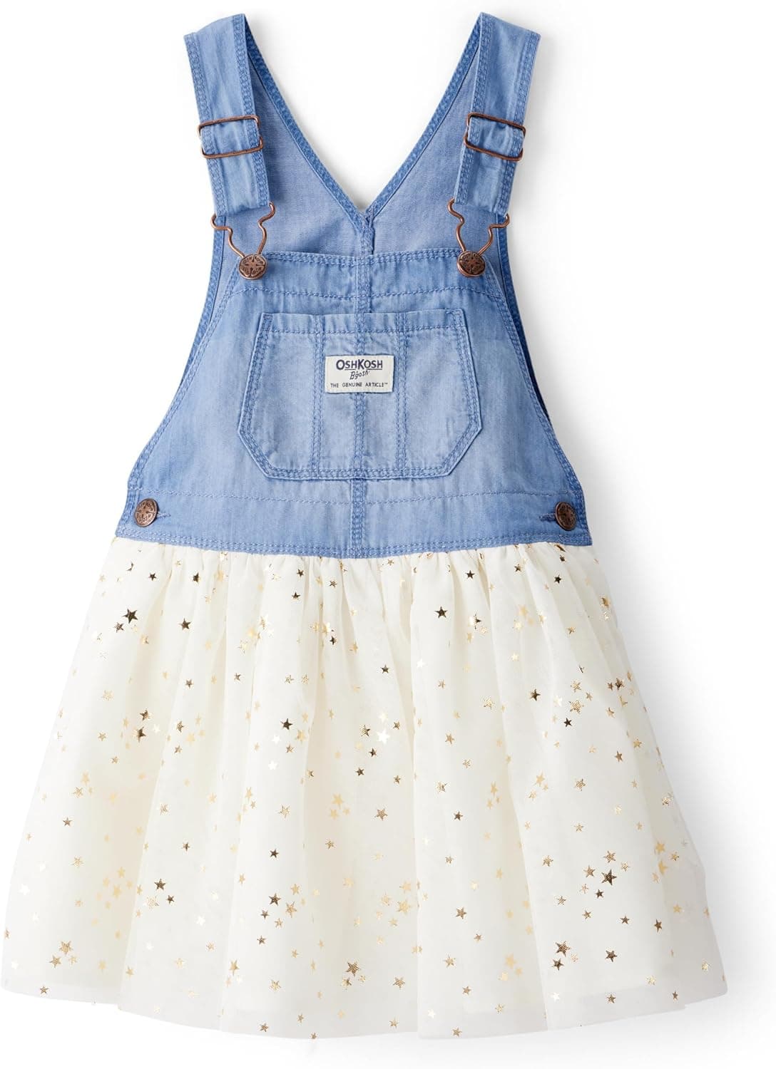Save 60% on Oshkosh Overalls for Girls - Blue Chambray, 3T
