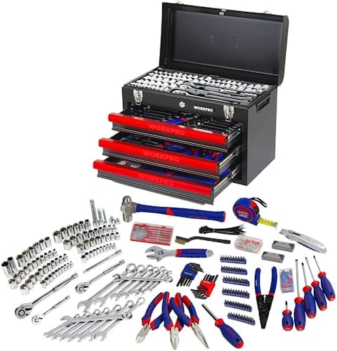 Save 55% on the 408-Piece WorkPro Mechanics Tool Set