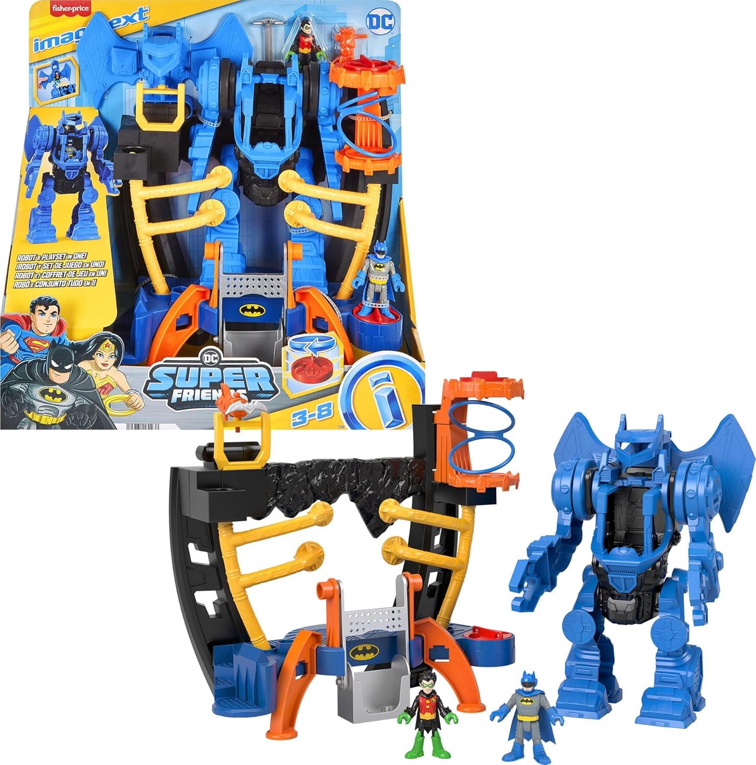 Imaginext Batman Robo Command Center Playset - 56% Off