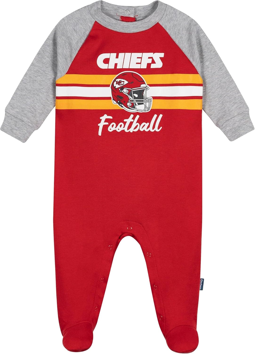 Cozy NFL Baby Coverall - Chiefs, 3-6 Months