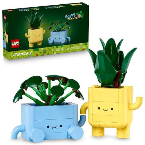 Bring Nature Indoors with LEGO Botanicals Happy Plants Set