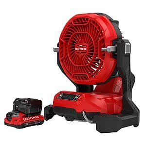 Craftsman Cordless Misting Fan Kit - $49 + Free Shipping