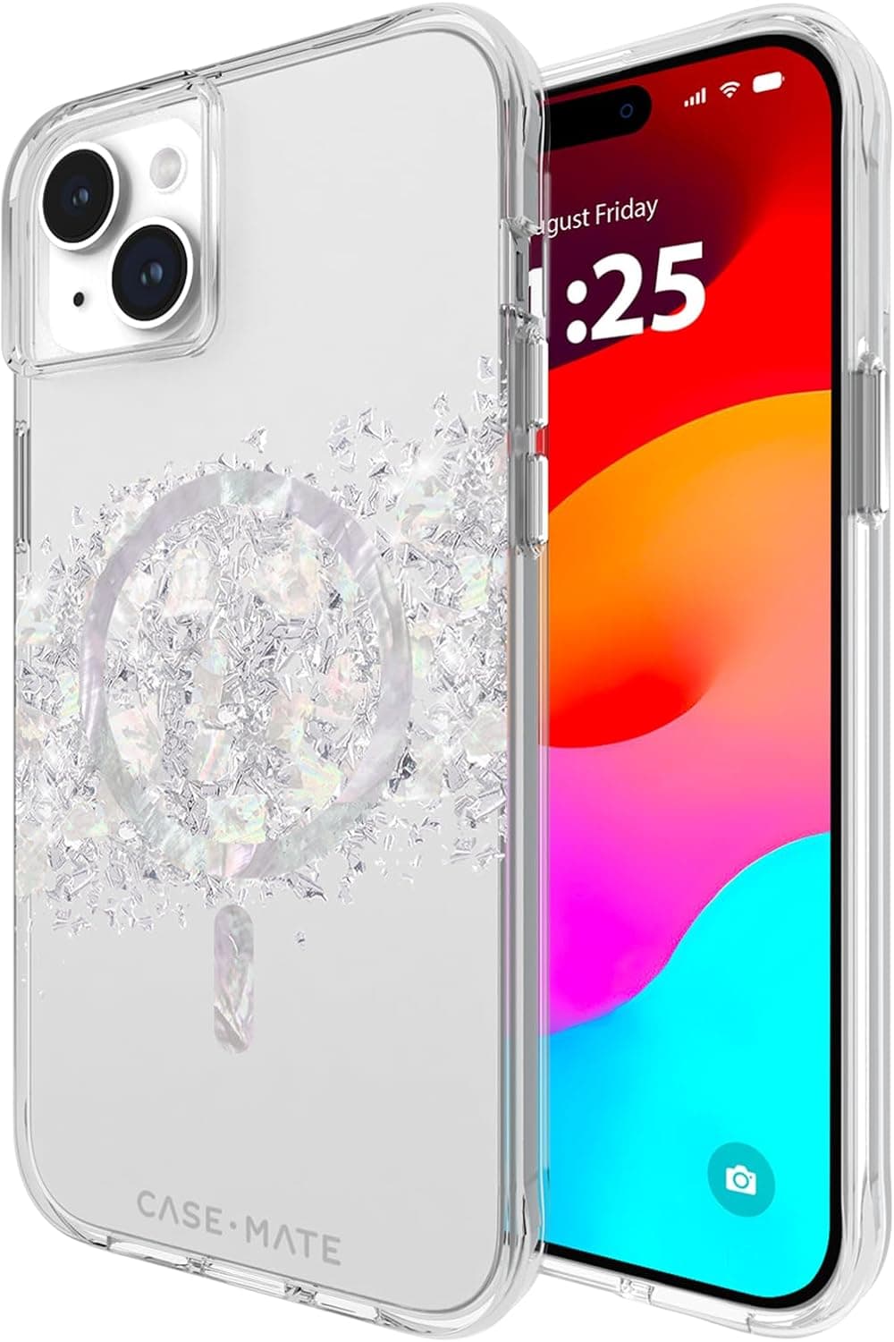 Sparkling Bling iPhone 15 Plus Case with 12ft Drop Protection