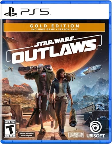 71% Off Star Wars Outlaws: Gold Edition for PS5 on Amazon