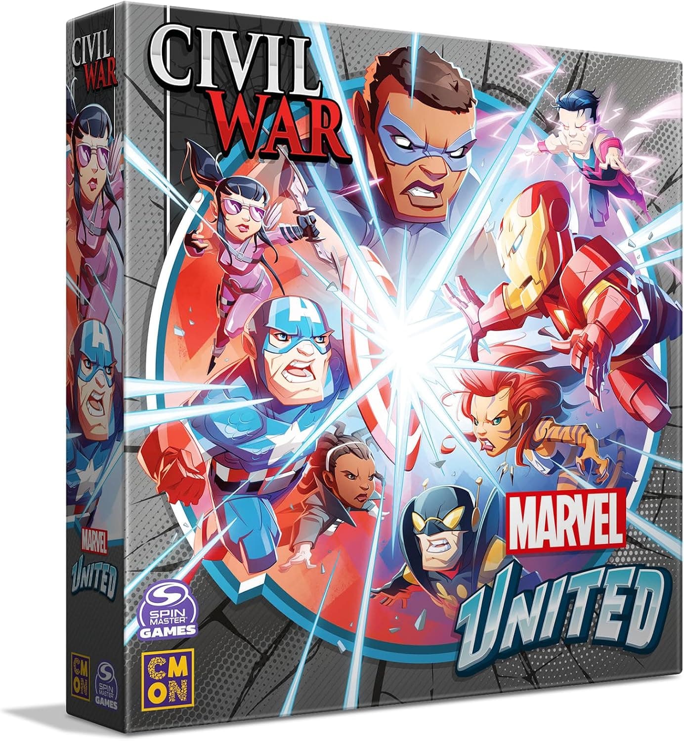Immerse Yourself in Marvel's Civil War with CMON's Cooperative Superhero Game