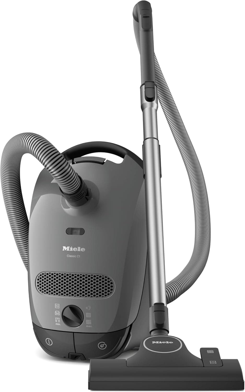 Miele Classic C1 Canister Vacuum - Powerful Suction, Portable Design