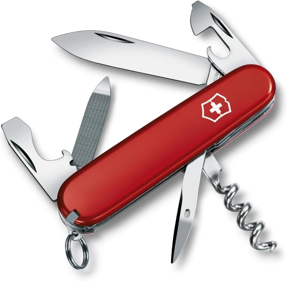 Versatile Victorinox Swiss Army Knife: 13 Essential Tools