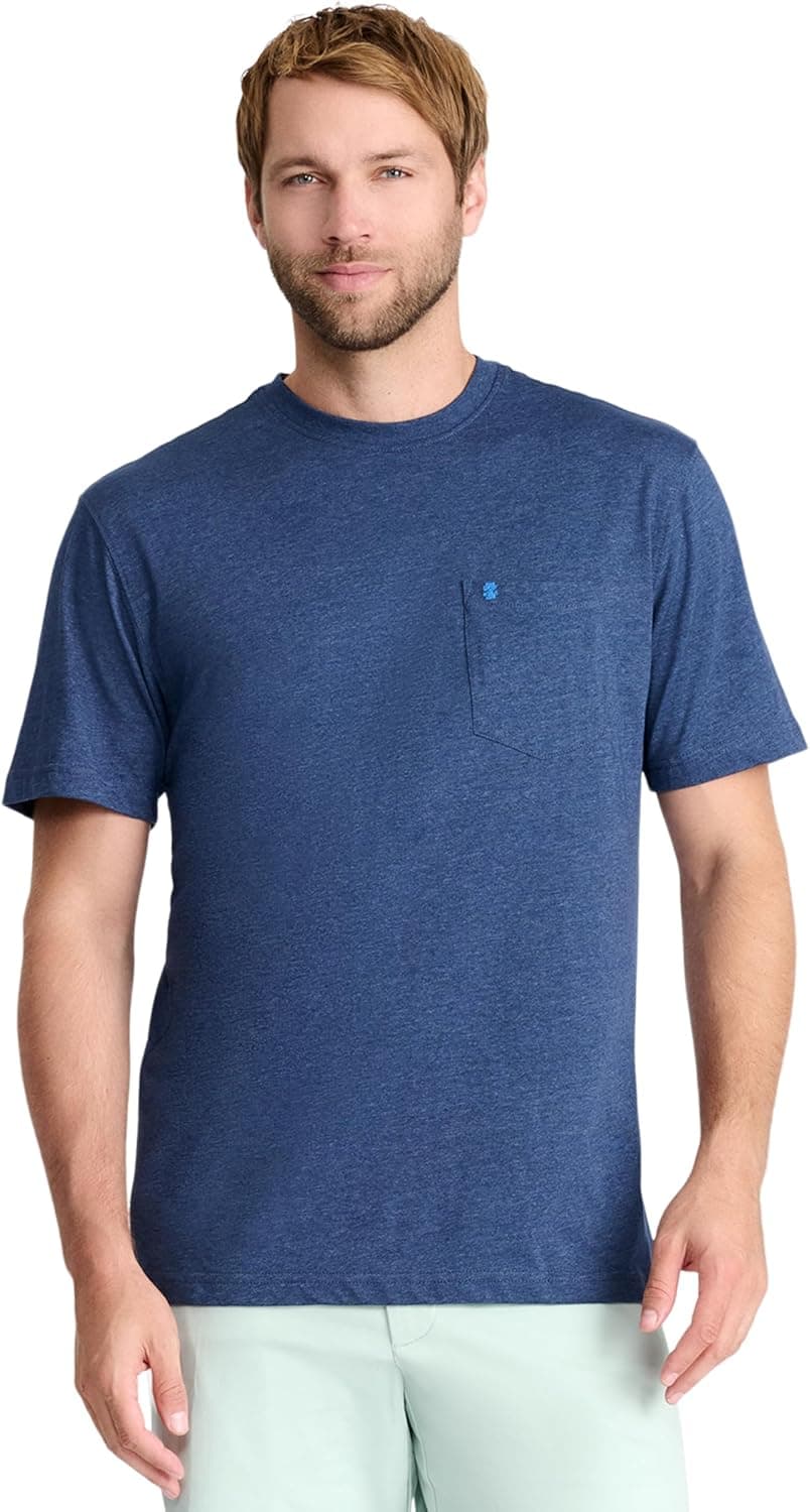 Iconic IZOD Men's Tee in Club Blue - 50% Off