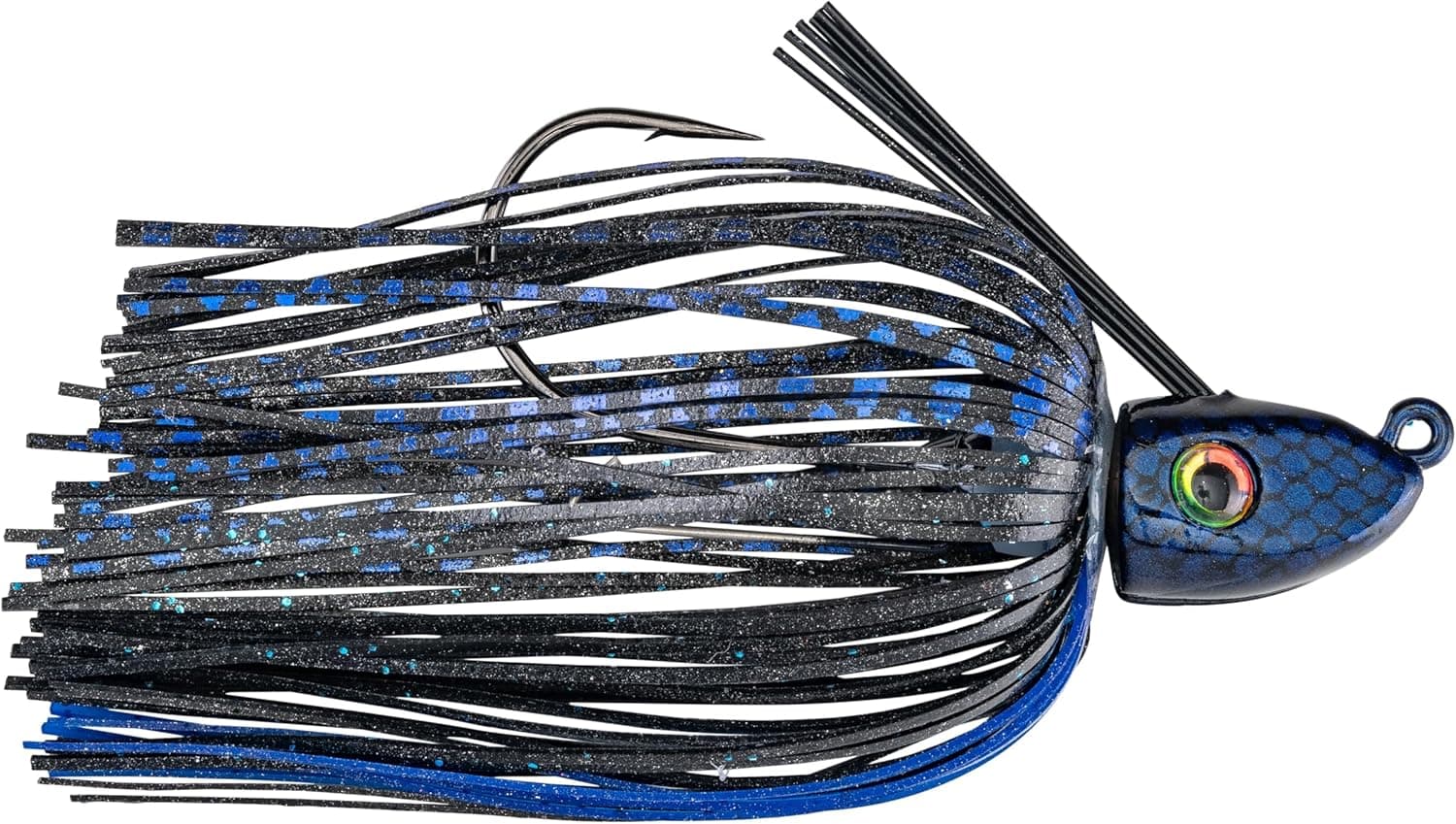 Streamlined Swim Jig with Balanced Head and Ultra-Sharp Hook