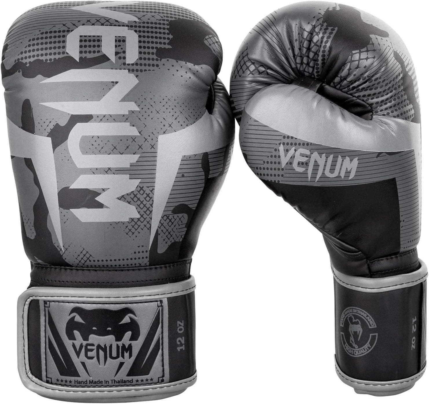 Save on Venum Elite Boxing Gloves in Black/Dark Camo