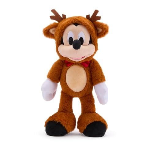 Disney Store's Official Mickey Mouse 15" Reindeer Holiday Plush