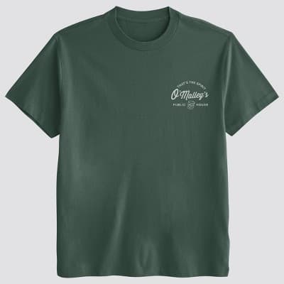 Men's O'Malley's Pub Short Sleeve Graphic T-Shirt - Green XL