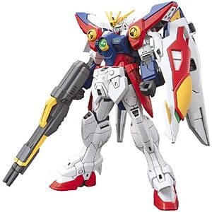 Bandai Hobby HGAC Wing Gundam Zero 1/144 Scale Model Kit - $15