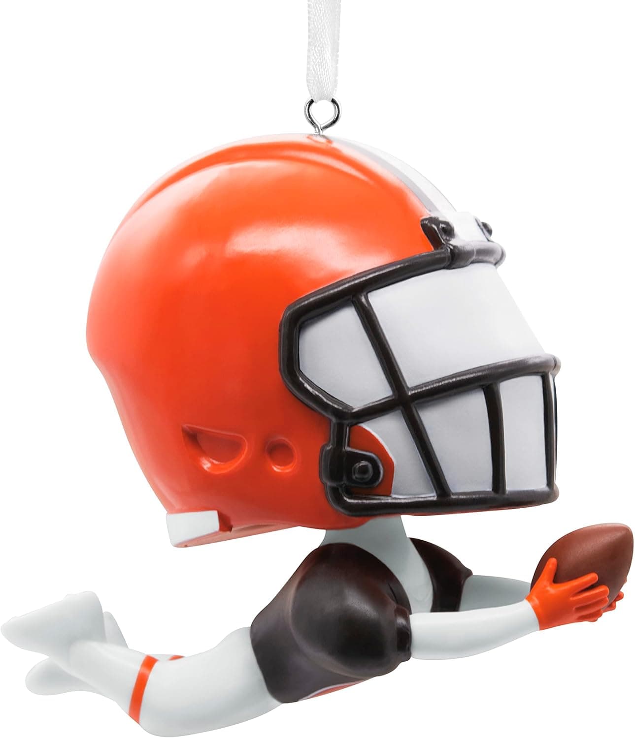 Hallmark NFL Cleveland Browns Bobblehead Christmas Ornament